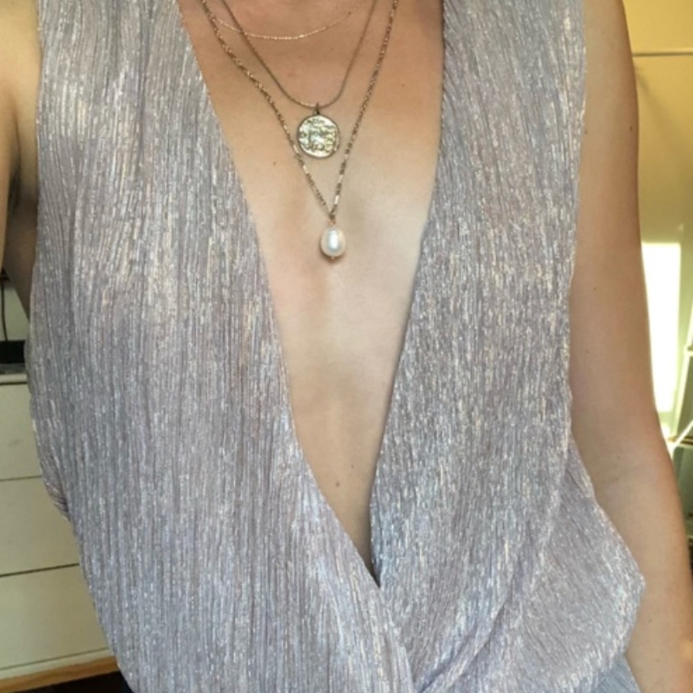 Anine Bing New Years Eve Tank Top Size M